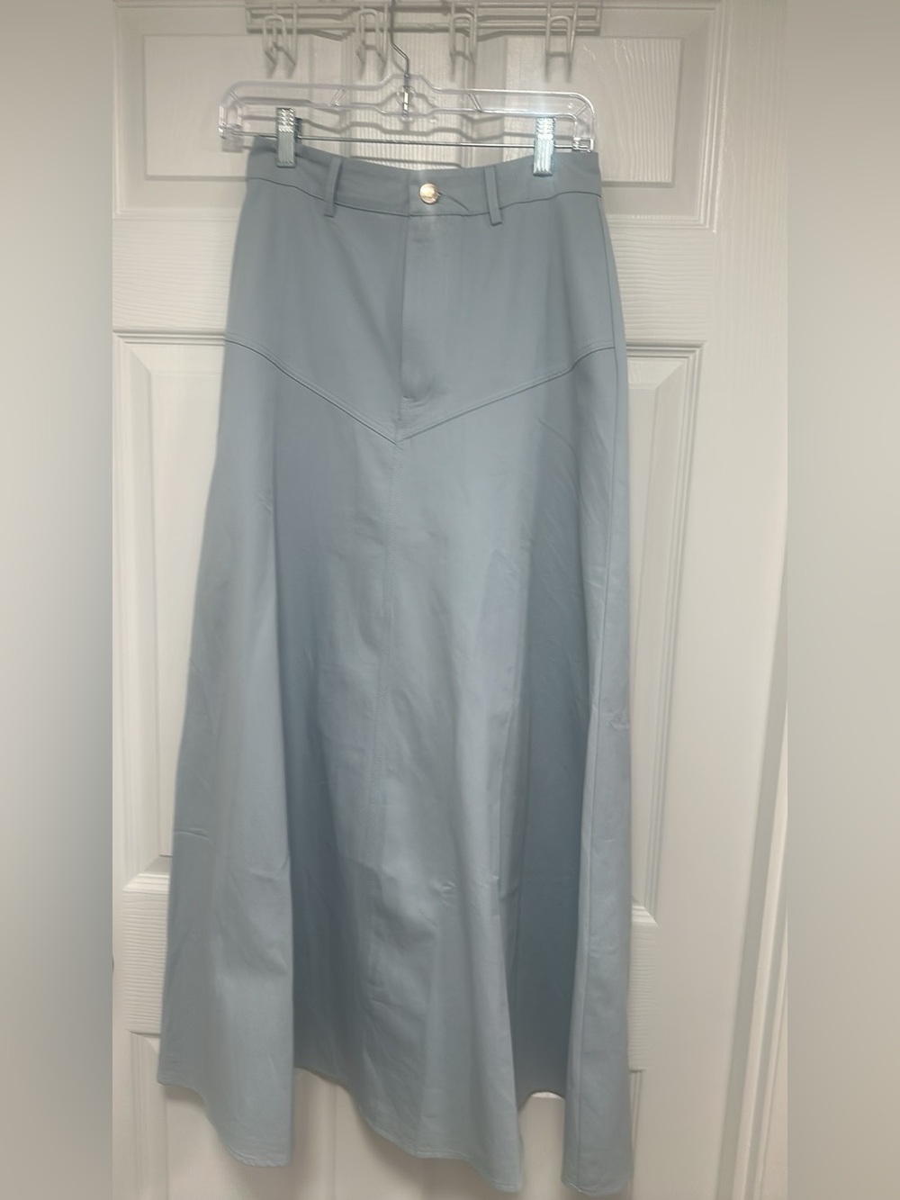 Aleeza Paris Women's Light Blue maxi skirt with pockets - XS - Picture 5 of 5